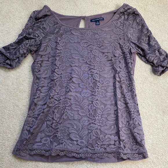 American eagle lace blouse size small - Picture 1 of 3